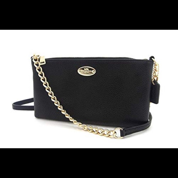 Coach *Quinn* Pebble Leather Crossbody - Picture 1 of 7